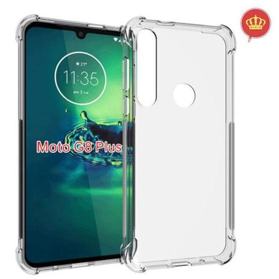 Imagem de Capa transparente Antishock Motorola G8 PLUS