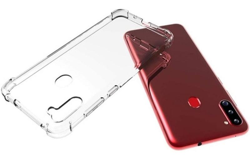 Imagem de Capa TRANSPARENTE de TPU Borda AntiShock Compatível GALAXY A11 - HREBOS