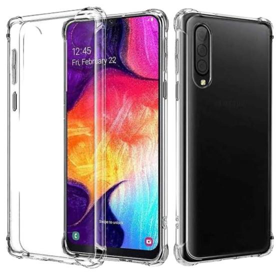 Imagem de Capa Transparente Para Samsung A70 Flexível Anti-Choque