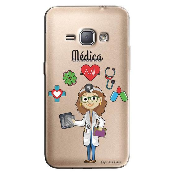 Imagem de Capa Transparente Personalizada Exclusiva Samsung Galaxy J1 2016 Médica - TP213