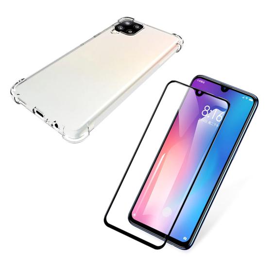 Imagem de Capa Transparente Samsung Galaxy A12 + Película de Vidro 3d 5d