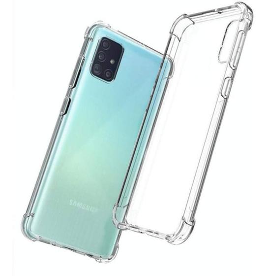 Imagem de Capa TRANSPARENTE TPU Borda AntiShock -Compatível GALAXY A31 - HREBOS