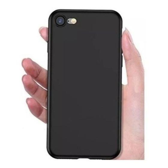 Capa Ultra Fina Premium Fosca Preto Compat Vel Com Iphone Jk Capas Capinha De Celular