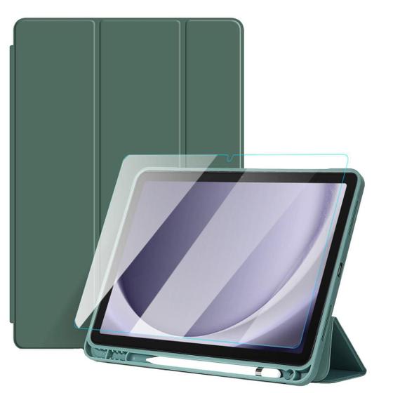 Imagem de Capa + Vidro Temperado Para Tablet Samsung A9 8.7 X110 X115
