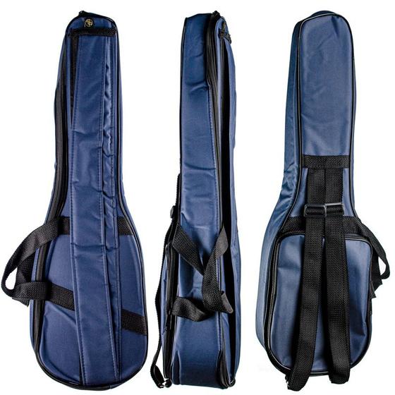 Capa Violino Tarttan Bag Fio 600 Azul 4/4 Cases e Bags para