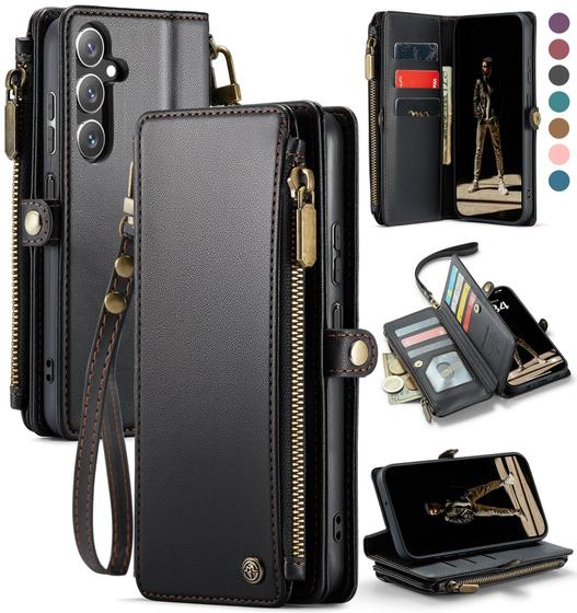 Imagem de Capa Wallet Defencase para Galaxy A15 5G - Couro PU