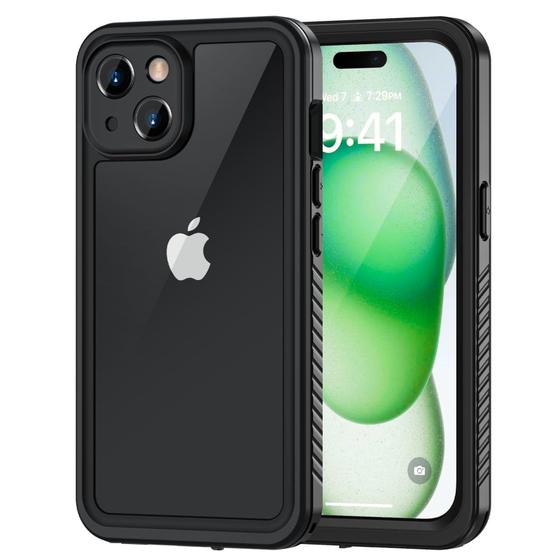 Imagem de Capa Waterproof A Prova Dágua Para iPhone 15 15 Plus Pro Max