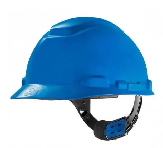 Imagem de Capacete 3m aba frontal h700 ajuste fácil azul claro ca29638