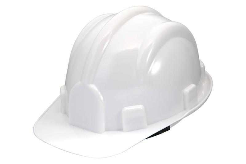 Imagem de Capacete Aba Frontal Classe A/B Branco Para Engenheiros, Mestre de Obras e Encarregados - Delta Plus