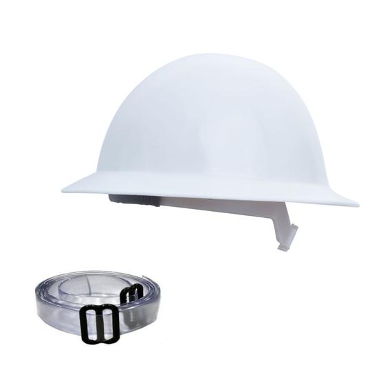 Imagem de Capacete Aba Total Classe B  Eletricista Várias Cores com jugular -  C.A. 25883