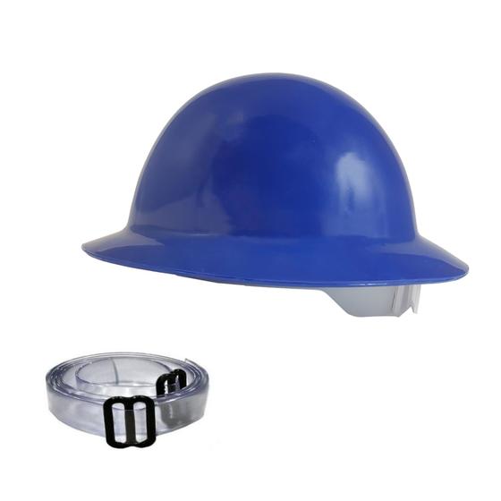 Imagem de Capacete Aba Total Classe B  Eletricista Várias Cores com jugular -  C.A. 25883