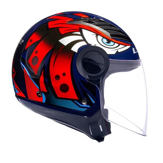 Capacete Aberto Coquinho Ls2 Tribal Airflow Laranja Tam 58 - Capacete ...