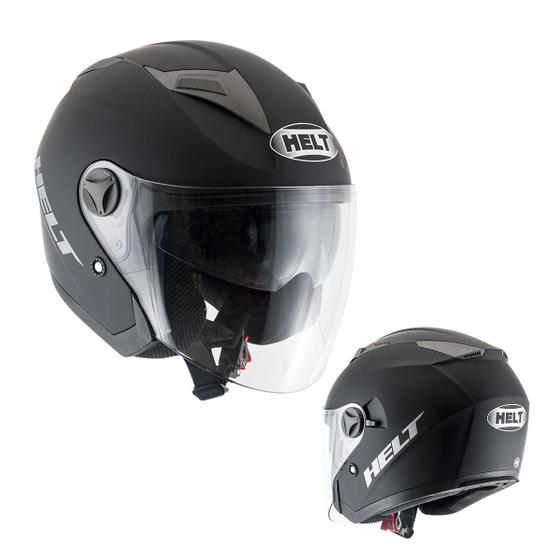 Capacete aberto Helt com óculos interno New City Menor preço em Capacete aberto Helt com óculos interno New City