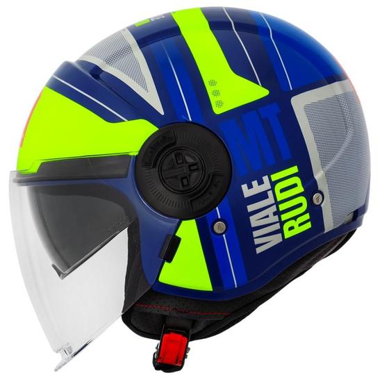 Imagem de Capacete Aberto Masculino MT Viale SV Rudi D3 Moto Oculos