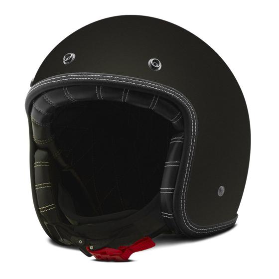 Imagem de Capacete Aberto Old School Pro Tork Custom Etceter Solid Fosco Vintage