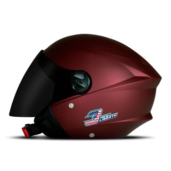 Imagem de Capacete Aberto Pro Tork New Liberty Three Elite Viseira Fumê