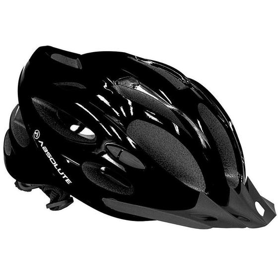 Imagem de Capacete Absolute Nero Preto Inmolde Com Luz Traeira