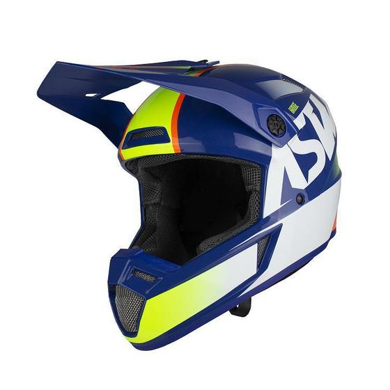 Imagem de CAPACETE ASW BRIDGE AZUL BRANCO 58  Ean :7908377108042