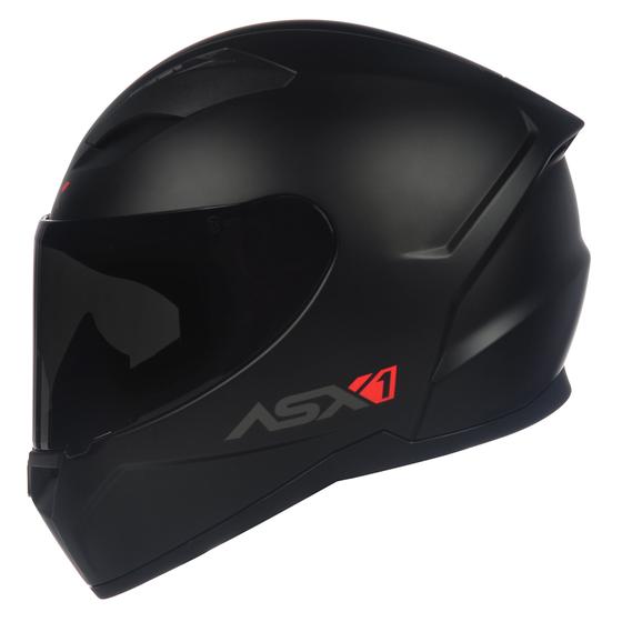 Capacete ASX City Solid Preto Fosco Masculino e Feminino Moto Esportivo Menor preço em Capacete ASX City Solid Preto Fosco Masculino e Feminino Moto Esportivo