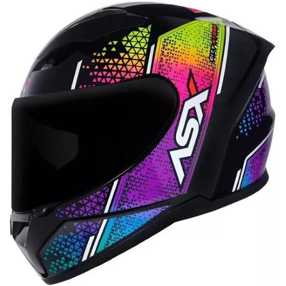 Imagem de Capacete Asx City Storm Preto / Colors