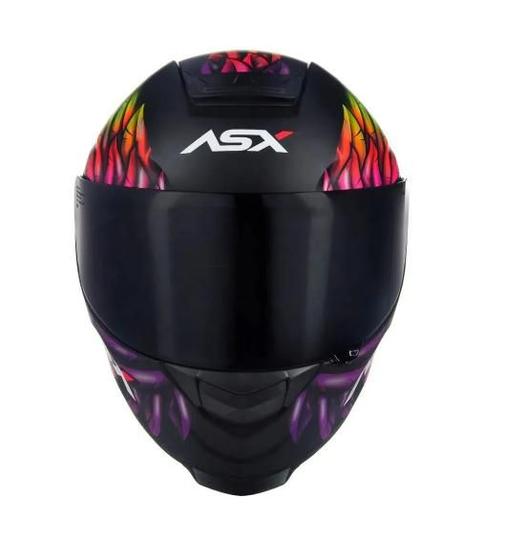 Imagem de Capacete Asx Eagle Vibes Matte - Preto