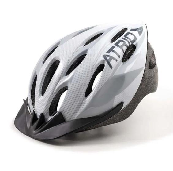 Imagem de Capacete Atrio Mtb 2.0 (Bike) - Cinza/Branco