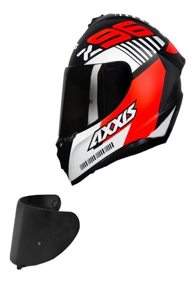 Capacete Axxis Draken Z96 Fosco Com 