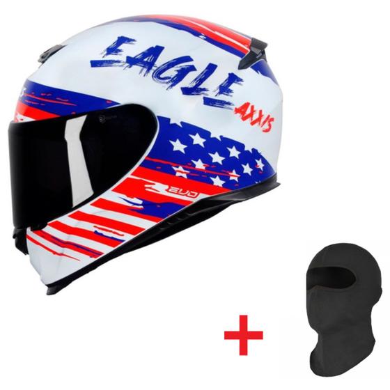 Imagem de Capacete Axxis Eagle Independence Gloss White