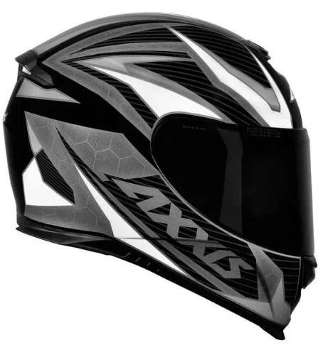 Imagem de Capacete Axxis Eagle Power Gloss - Preto/Cinza/Branco - 60 (G)