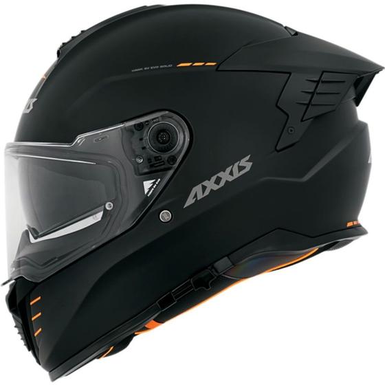 Imagem de Capacete Axxis Hawk SV Evo Evo Solid A1 Preto Fosco 