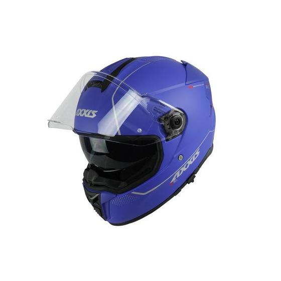 Imagem de Capacete Axxis Hawk SV Spear C5 - Vermelho Fosco Flúor - Tamanho L