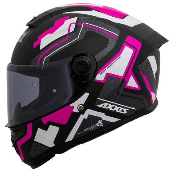 Imagem de Capacete Axxis Hummer B code pink mate