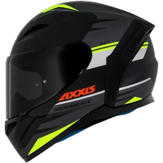 Imagem de Capacete Axxis Segment Apolo Bat B3 Yellow Fluor