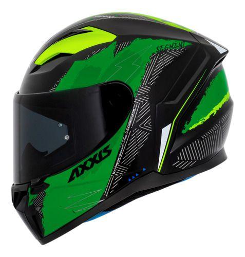 Imagem de Capacete Axxis Segment Apolo Now C6 Verde Brilho