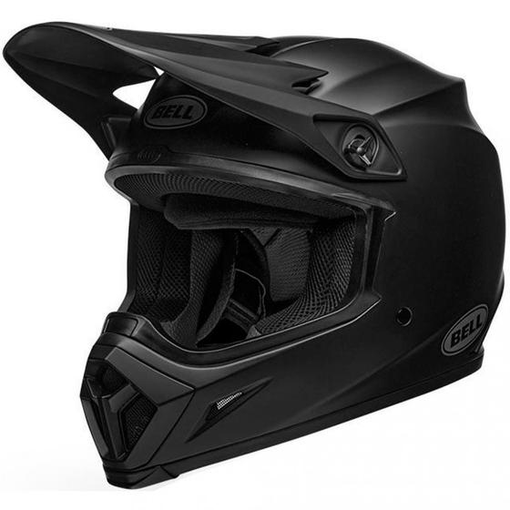 Imagem de Capacete Bell MX 9 Solid Black Mips