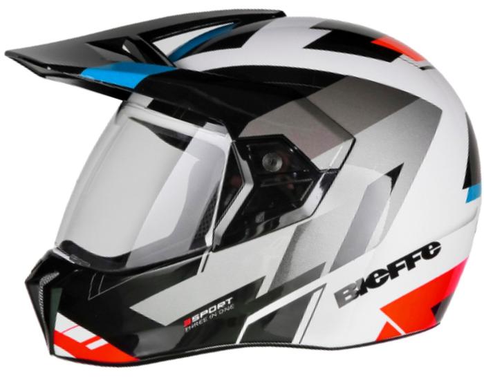 Capacete Bieffe Moto Masculino Feminino Esportivo Lançamento Motocross Menor preço em Capacete Bieffe Moto Masculino Feminino Esportivo Lançamento Motocross