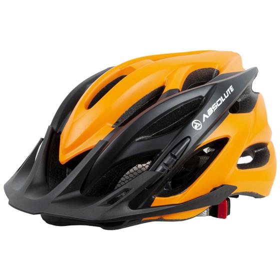 Imagem de Capacete Bike Ciclismo Bicicleta Mtb Wild Tamanho G 58-61 Laranja/ Preto Absolute