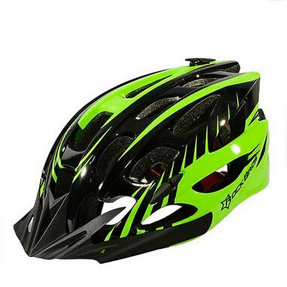 Imagem de Capacete Bike Ciclismo Refletivo Preto e Verde Rockbros