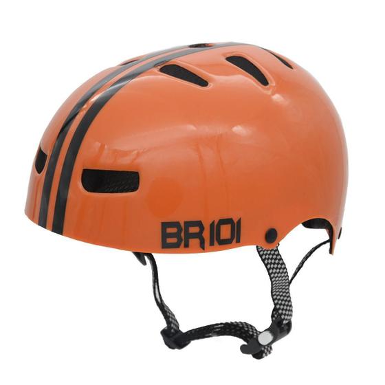 Imagem de Capacete Bike Ciclismo Skate Original Br101 Laranja