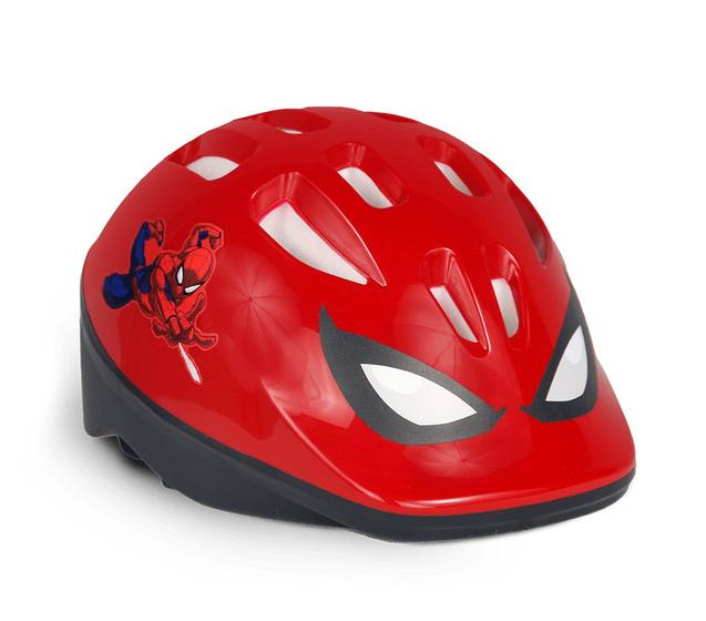 Imagem de Capacete Bike Infantil Spider Man Com Regulagem 50 a 56cm Nathor