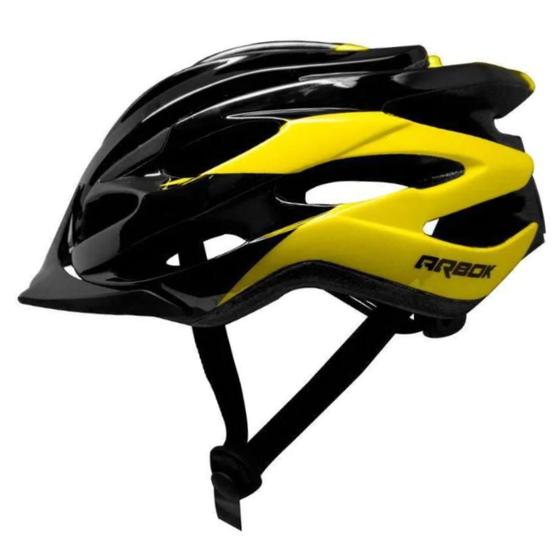 Imagem de Capacete Ciclismo Arbok Raptor - Preto/Amarelo (58/62)