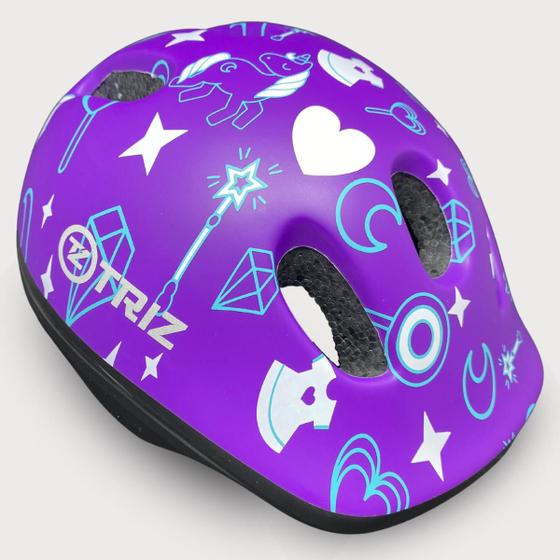 Capacete Ciclismo Baby Triz Infantil Bicicleta Proteção Patinação Skate