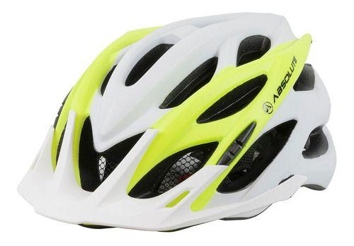 Capacete Ciclismo Bike Absolute Wild Led Pisca Preto Fosco Cor Branco/neon Tamanho G (58 A 61cm) Menor preço em Capacete Ciclismo Bike Absolute Wild Led Pisca Preto Fosco Cor Branco/neon Tamanho G (58 A 61cm)