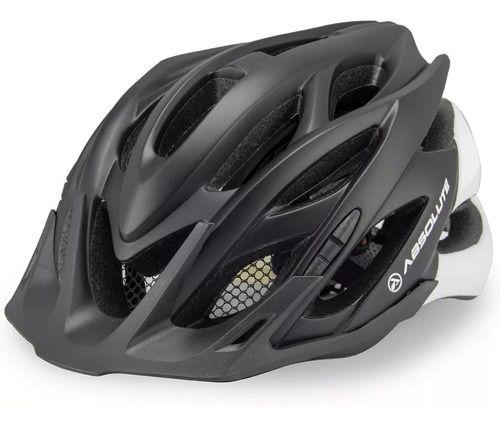 Imagem de Capacete Ciclismo Bike Absolute Wild Mia Led Pisca Viseira