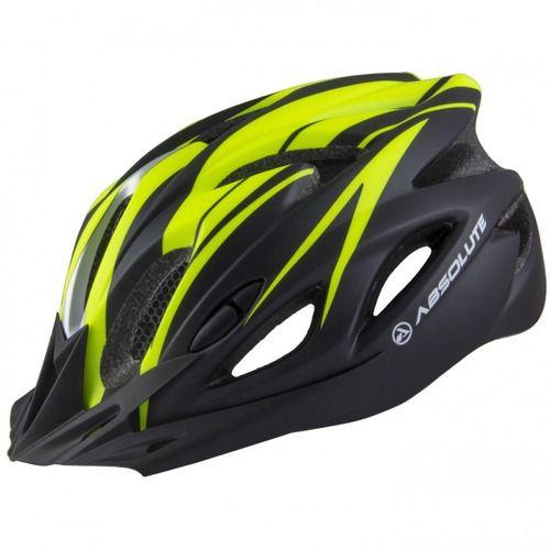 Imagem de Capacete Ciclismo Bike Absolute Wt012 Led Pisca Neon Tam M G