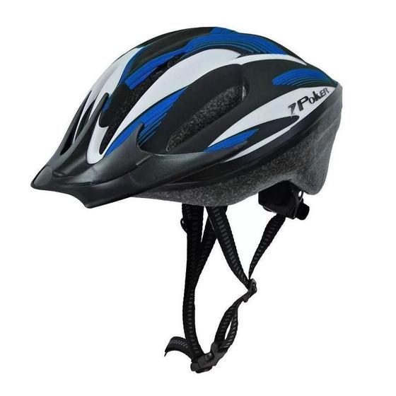 Imagem de Capacete Ciclismo Out Mold Winds Poker ul Com Branco G