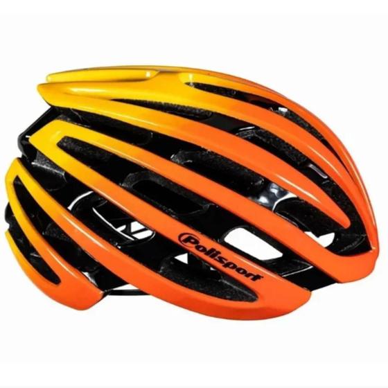 Imagem de Capacete ciclismo polisport light road vermelho degrade m