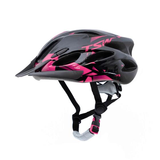 Imagem de Capacete ciclismo TSW Raptor 2 MTB c/ sinalizador led