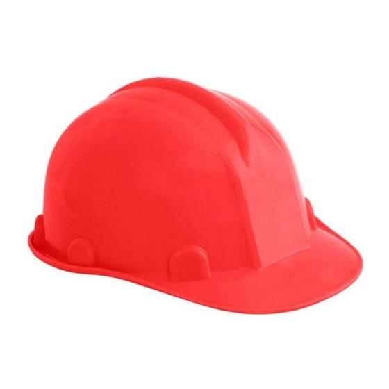 Imagem de Capacete com Aba Frontal Vermelho Vonder