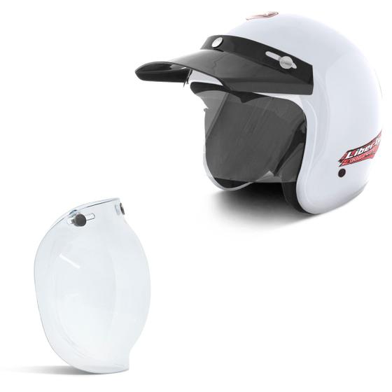 Imagem de Capacete Compact + Viseira Bubble